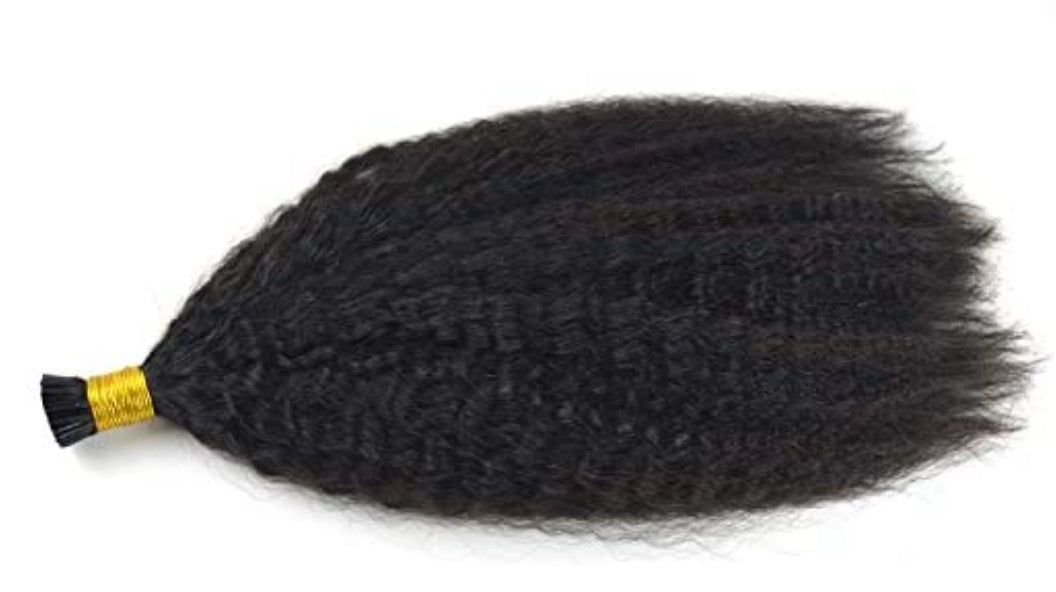 I-Tip Raw Kinky Straight