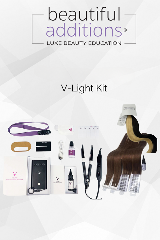 Online UV-Light Hair Extension Training & Kit